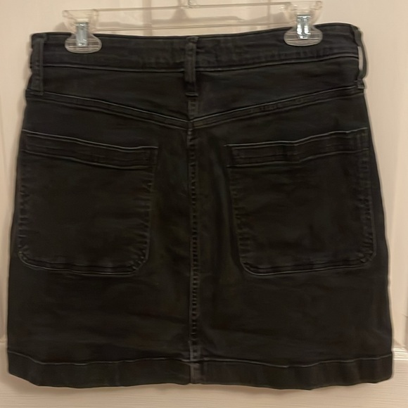 Madewell black denim skirt - Picture 3 of 6